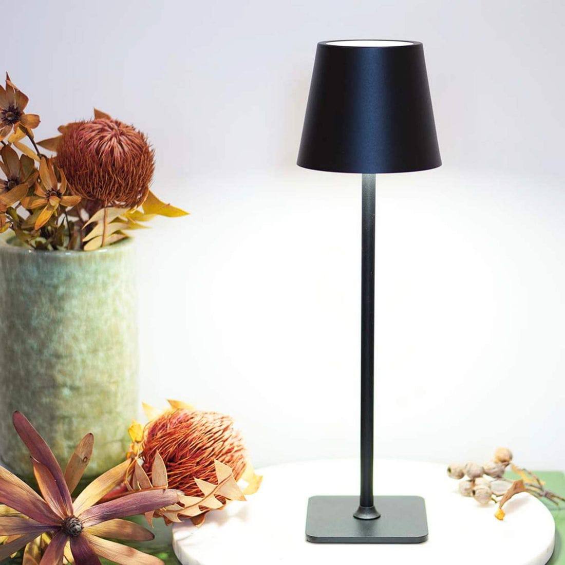 Lampe de table rechargeable LED