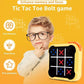 لعبة إكس أو الإلكترونية المحمولة 3 في 1 للأطفال والكبار Jeu Électronique Tic-Tac-Toe 3-en-1 Portable pour Enfants et Adultes