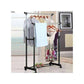 Double-Pole Telescopic clothes rack