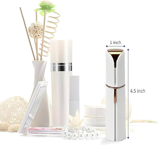 أداة إزالة شعر بدون ألم للنساء، جهاز إزالة الشعر للشفاه العلوية والذقن والحواجب والرقبة والساق