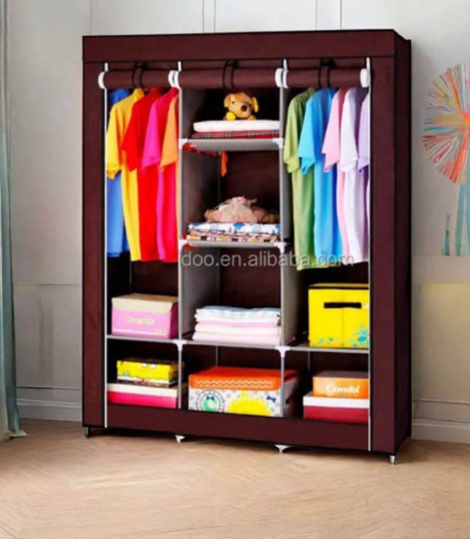 Armoire de rangement Penderie en tissu