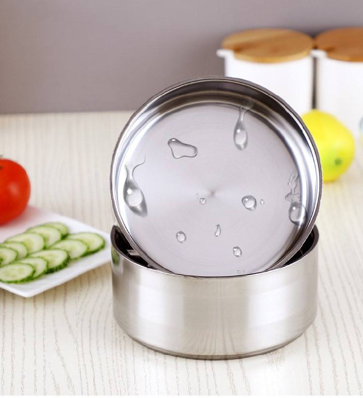 Boîtes à lunch isothermes empilables en acier inoxydable Lunch box صناديق غداء قابلة للتكديس معزولة من الفولاذ المقاوم للصدأ