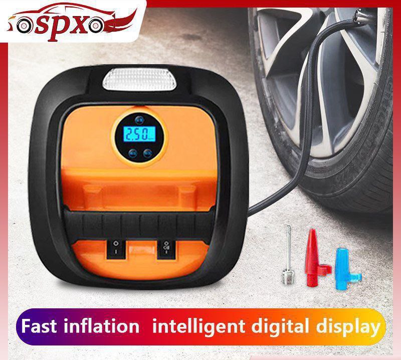 كونفلور عالي الجودة متوفر Gonfleur Compressor roues voiture Portable car air pump