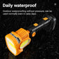 Lampe Torche LED Rechargeable USB avec COB مصباح يدوي LED قابل لإعادة الشحن عبر USB مع COB