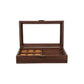 علبة أنيقة للساعات والنظارات Coffret élégant pour montres et lunettes