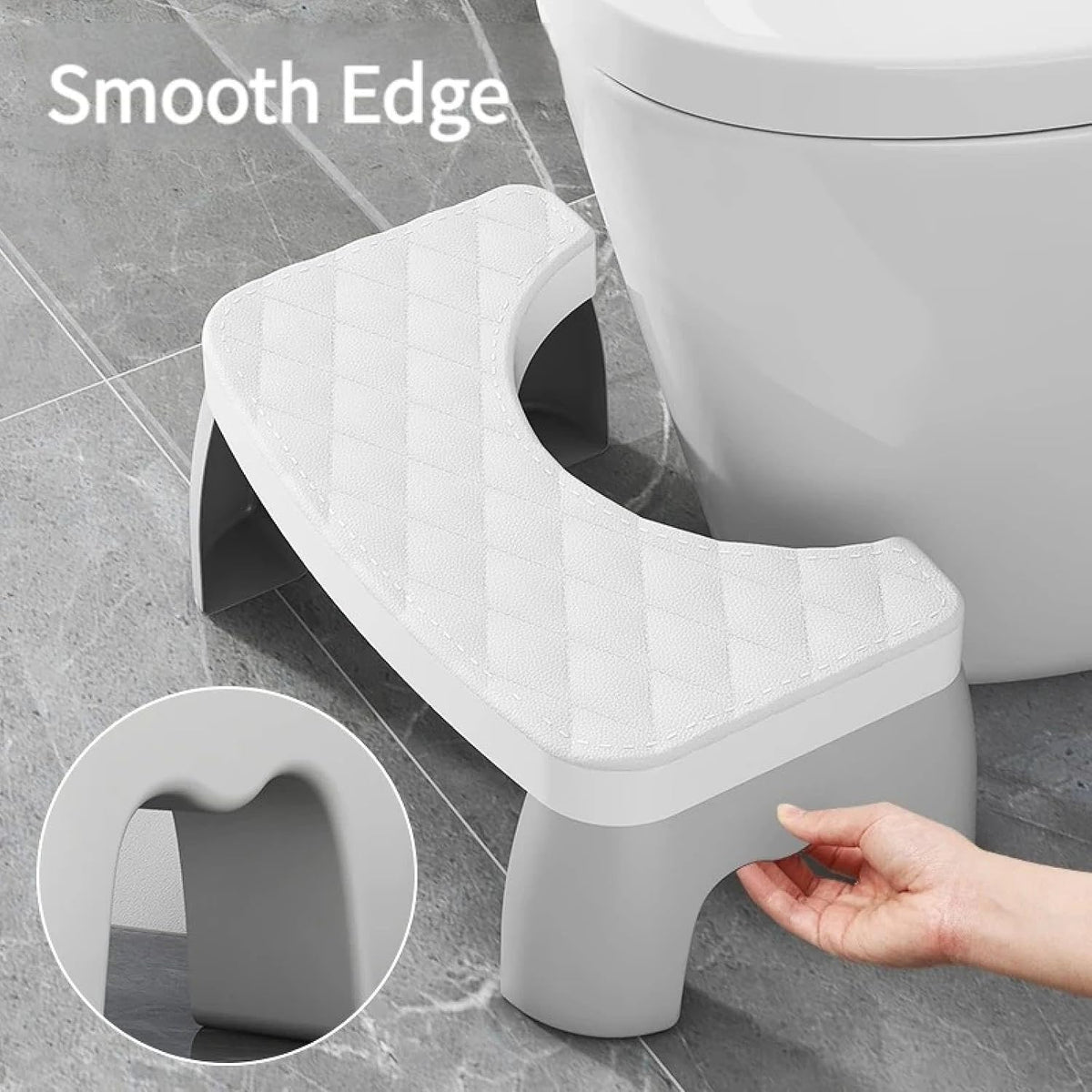 مسند قدمين للمرحاض بتصميم مريح Repose-pieds pour toilettes
