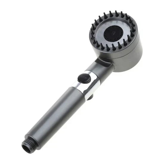 TURBOCHARGED SHOWER HEAD رشاشة دوش رأس دش عالي الضغط مع مرشح مدمج Pommeau de douche haute pression avec filtre intégré Turbocharged Shower Head