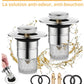 Bouchon de Lavabo en Acier Inoxydable, Écumoire de Drainage  سدادة الحوض المصنوعة من الفولاذ المقاوم للصدأ