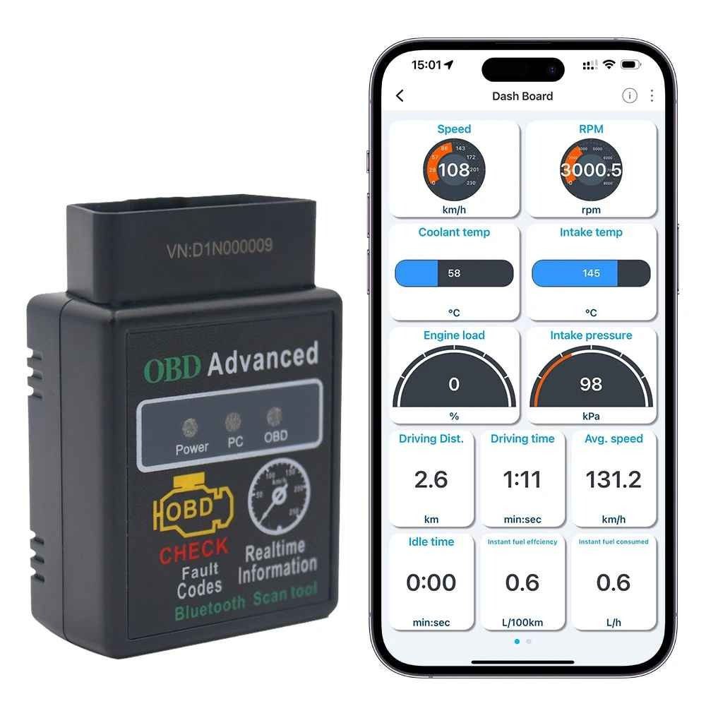 أداة قارئ رموز السيارات أداة تشخيص أعطال السيارة Outil de Diagnostic automatique