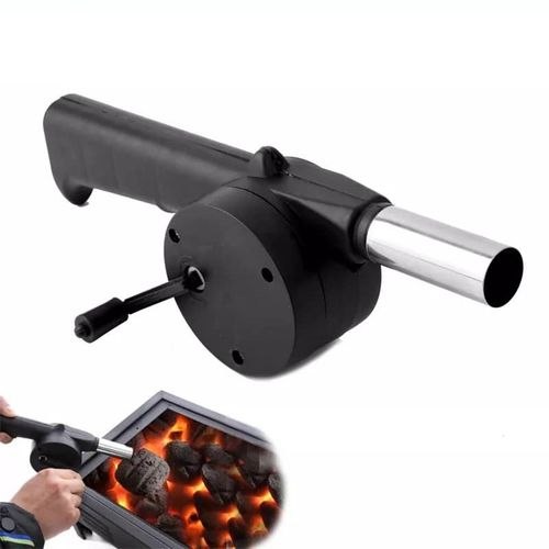 منفاخ مروحة يدوية تعمل باليد للشواء Souffleur Ventilateur manuel à manivelle pour barbecue