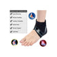 دعامة كاحل رياضية قابلة للتعديل Chevillère de sport réglable, stabilisateur pour entorses et protection articulaire