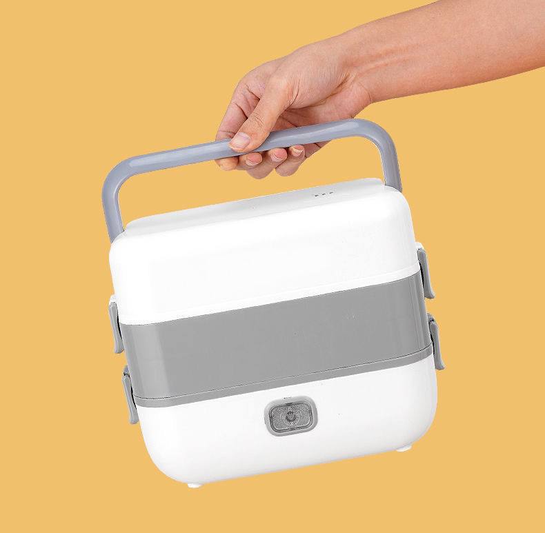 LunchBox Électrique Multifonction علبة غداء كهربائية متعددة الوظائف حاوية تسخين وطهي من الفولاذ المقاوم للصدأ