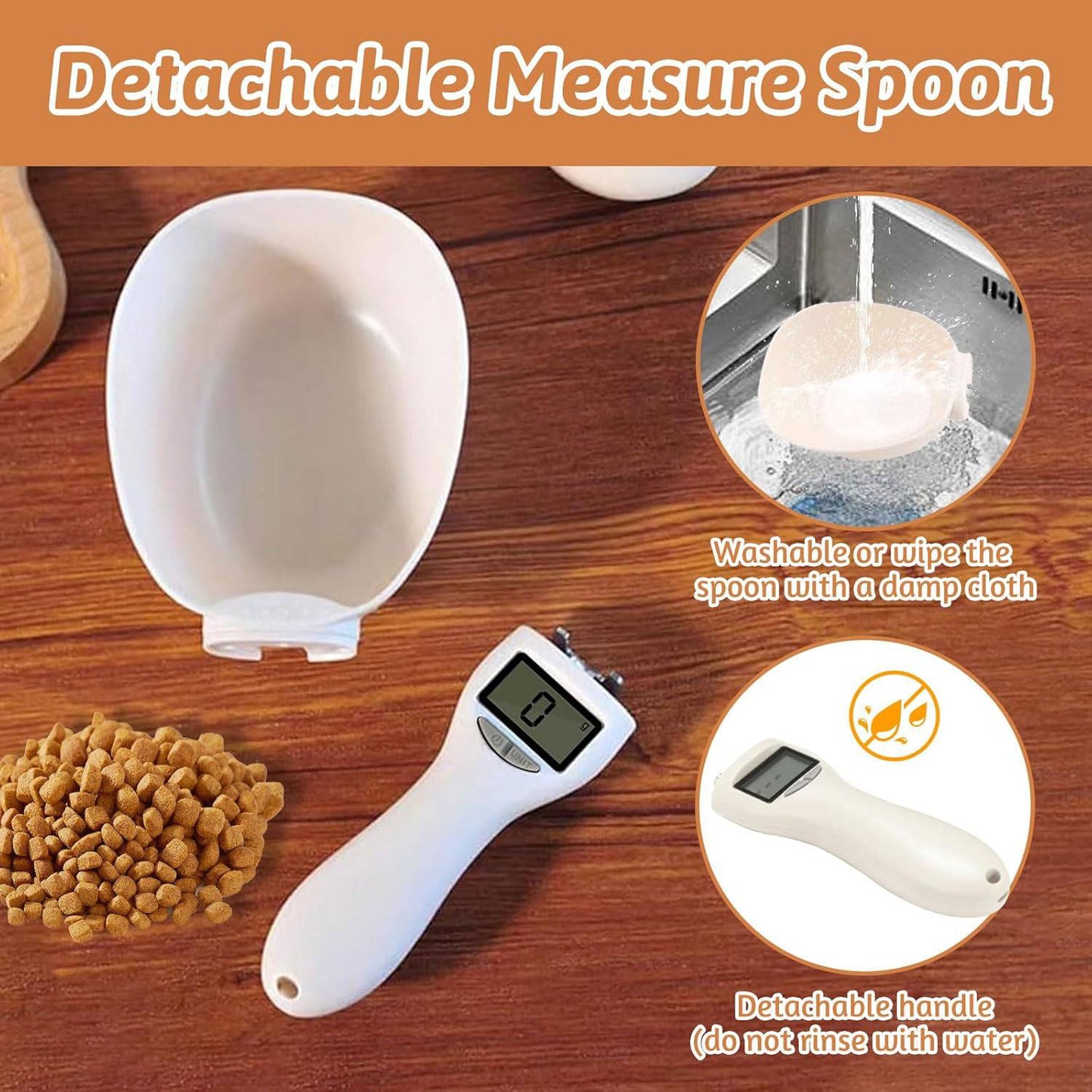 Cuillère doseuse numérique, cuillère doseuse électronique avec écran LCD Measure Spoon ميزان ملعقة رقمي، ملعقة قياس إلكترونية مع شاشة LCD