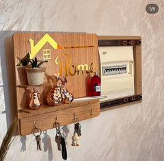 صندوق غطاء قاطع الدائرة المثبت على الحائط بباب منزلق Boîte Murale Cache-Disjoncteur avec Porte-Coulissante