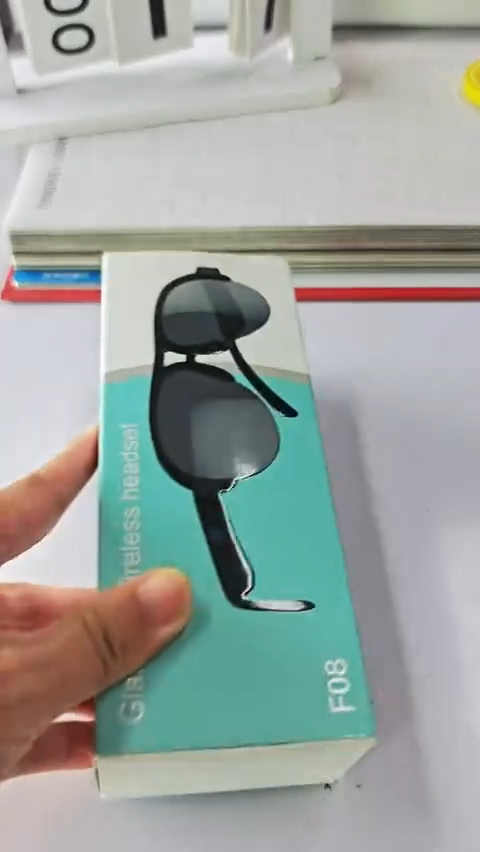 نظارات ذكية وسماعة رأس لاسلكية Smart Glasses Wireless headset F08 Lunettes intelligentes avec casque sans fil F08