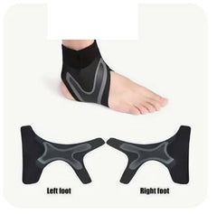 Attelle de cheville à Compression Réglable Sport دعامة الكاحل الضاغطة القابلة للتعديل لتخفيف آلام الرياضة وتثبيت الأوتار