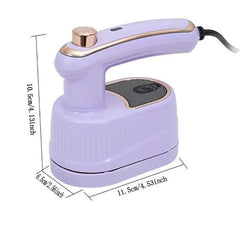 مكواة بخار صغيرة محمولة، مكواة بخار يدوية صغيرة للملابس Mini Fer à Repasser Portable Petit Fer à Vapeur Manuel pour Vêtements