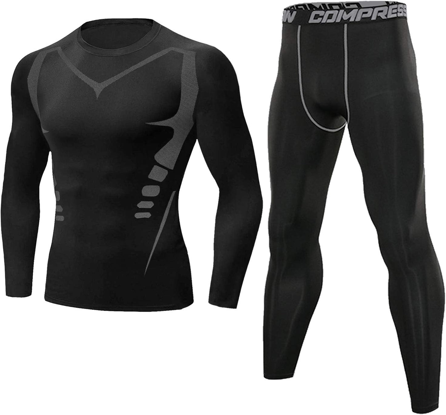 Ensemble thermique homme chaleur hiver طقم داخلي حراري لتدفئة الشتاء