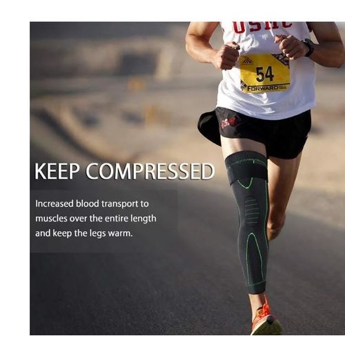 قطعتان من وسادات الركبة والكوع ذاتية التسخين أكمام طويلة