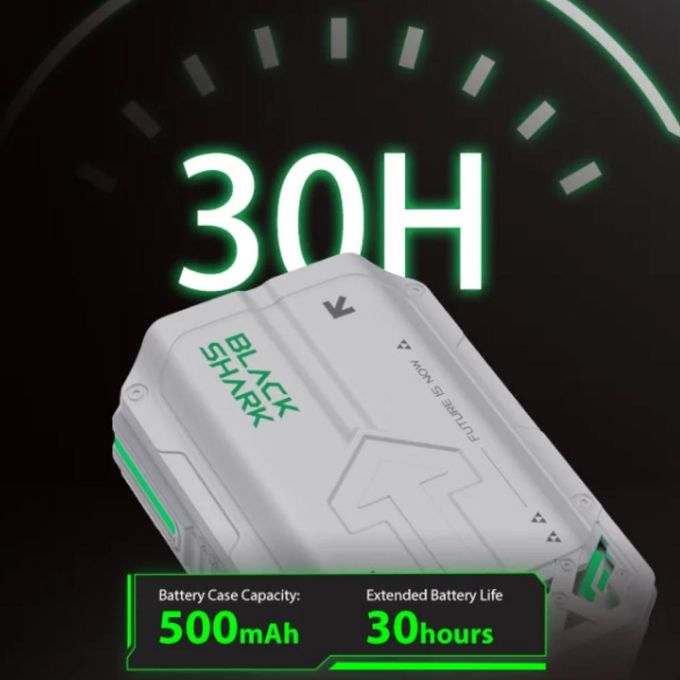 Black shark T2 Wireless gaming earbuds bluetooth سماعات أذن لاسلكية للألعاب من بلاك شارك T2 بتقنية البلوتوث