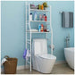 Toilet Rack TM-0090 رف تخزين ثلاثي الطبقات فوق المرحاض Etagère de rangement Étagère de salle de bain, meuble mural de rangement pour les toilettes