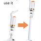مكنسة كهربائية لاسلكية قابلة لإعادة الشحن Aspirateur balai et à main sans fil 3 en 1 léger et rechargeable