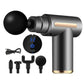 جهاز تدليك عضلات صغير بست سرعات وأربعة رؤوس تدليك Mini Pistolet de Massage Musculaire 6 Vitesses et 4 Têtes de Massage Rechargeable USB Type-C
