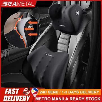 Oreiller cervical et lombaire confortable pour voiture وسادة مريحة للرقبة والظهر للسيارات