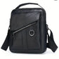 حقيبة كلاسيكية بحزام كتف قابل للتعديل Sac messager en cuir véritable pour homme
