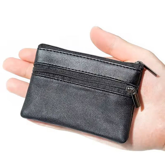 porte-monnaie hommes petit sac portefeuille changement sacs à main fermeture éclair sacs d'argent enfants Mini portefeuilles porte-carte en cuir