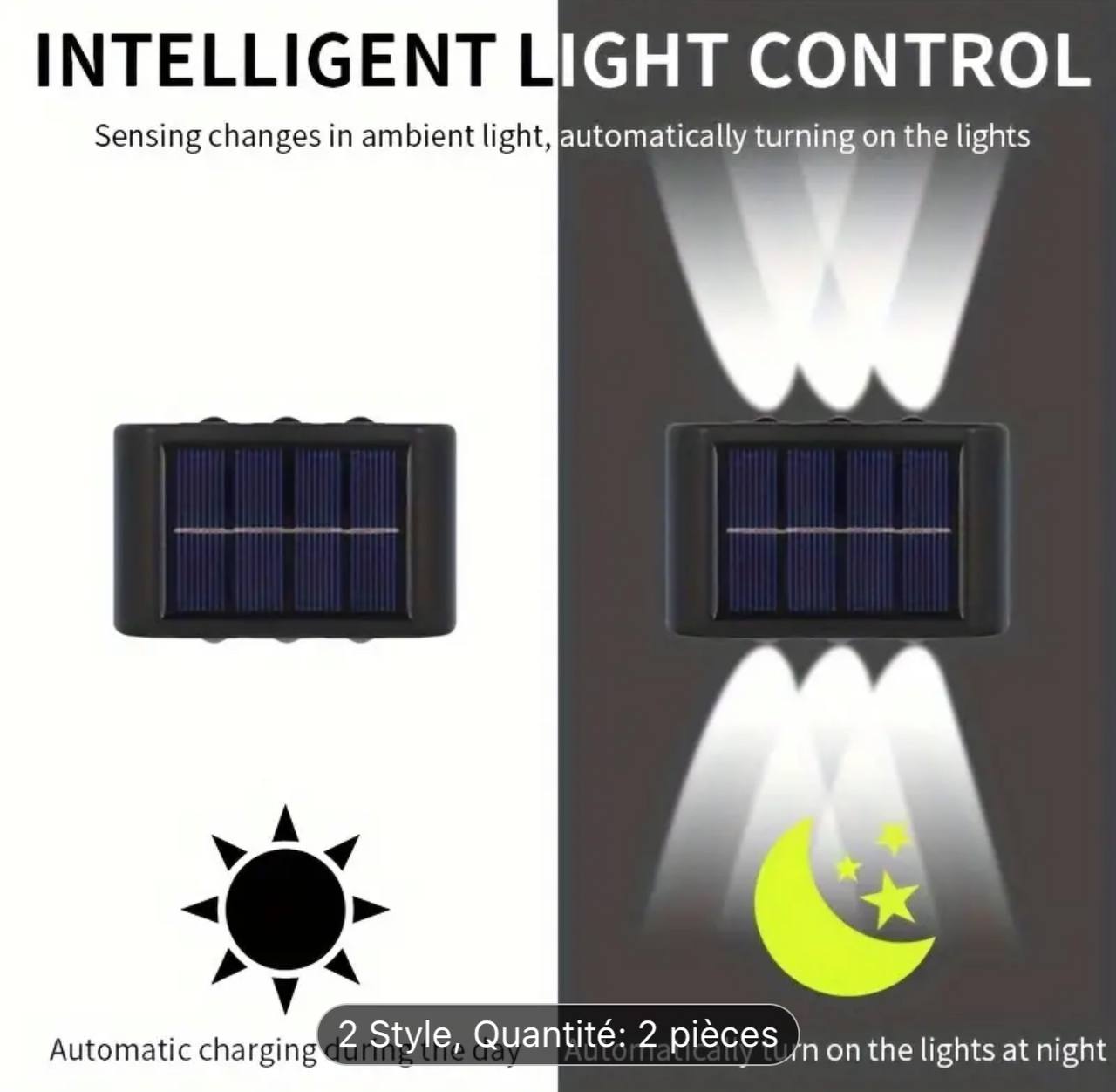 LED SOLAR WALL LAMP