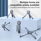 Support pliable multifonctionnel 4 en 1 pour smartphones, tablettes et ordinateurs portables حامل متعدد الوظائف قابل للطي 4 في 1 للهواتف الذكية والأجهزة اللوحية وأجهزة الكمبيوتر المحمولة