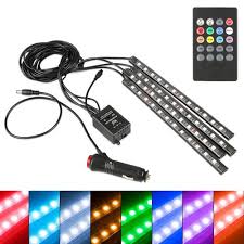 Colorful Atmosphere Lights Bande lumineuse LED pour voiture