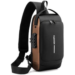 sac à bandoulière antivol imperméable حقيبة كتف مقاومة للماء ومضادة للسرقة