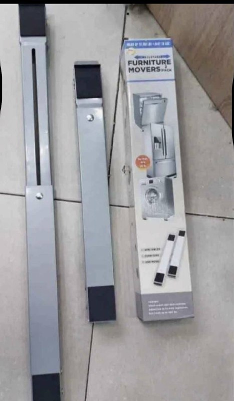 Lot de 2 roulettes extensibles pour meubles مجموعة من عجلتين قابلتين للتمديد للأثاث، قاعدة متحركة وقابلة للتعديل