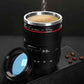 كوب قهوة على شكل عدسة كاميرا Tasse à Café en Forme d'Objectif de Caméra en acier Inoxydable