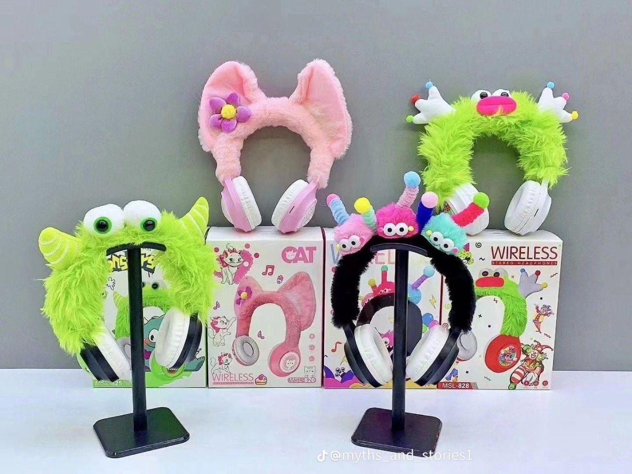 سماعات للأطفال بألوان جذابة Wireless MSL-826