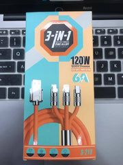 3en1 Cable 6A 120W