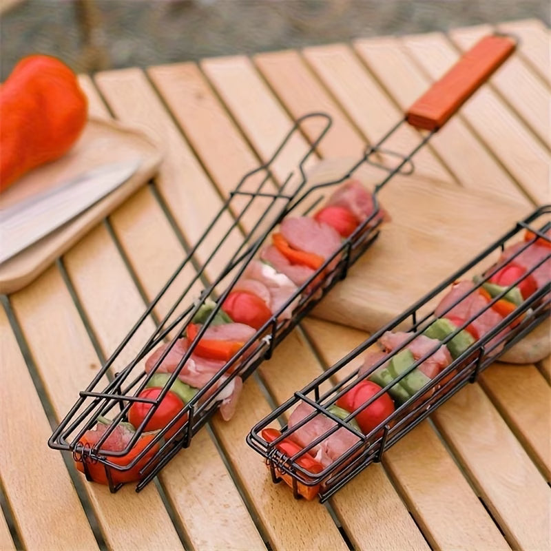 4 قطع شواية غير لاصقة للمطبخ Grille à barbecue antiadhésive pour cuisine