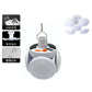 Lampe de garage solaire, lampe LED pliable et modulable مصباح كراج يعمل بالطاقة الشمسية، مصباح LED قابل للطي والتشكيل