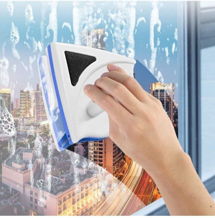 Nettoyeur de vitres magnétique à remplissage d'eau منظف النوافذ المغناطيسي المملوء بالماء