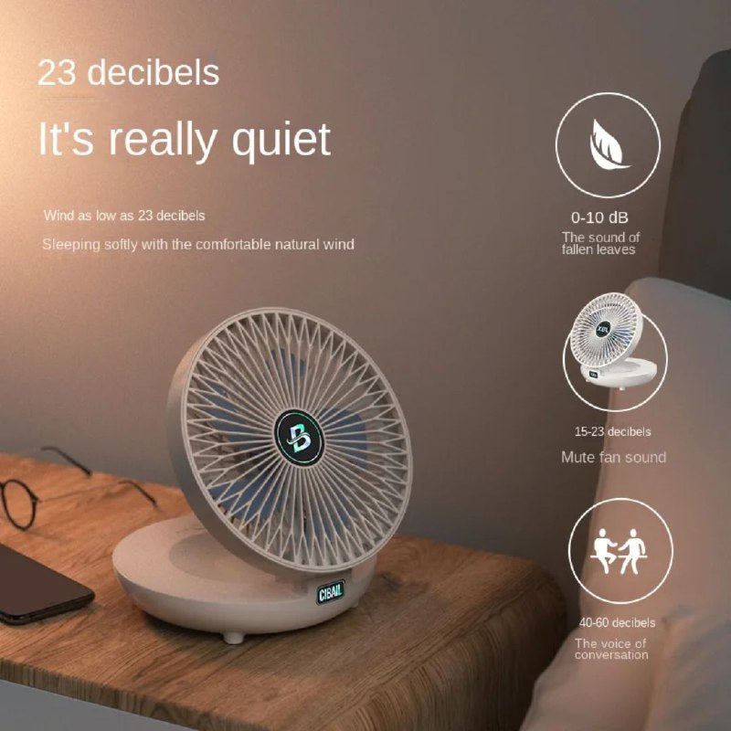 Wall hanging desktop folding Fan