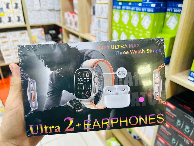 Smart watch ET21 ULTRA MAX Ultra2 avec earphones