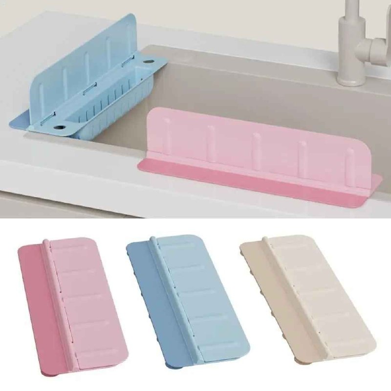 مصفاة حوض، قطعة واحدة متينة، قابلة للطي، متعددة الوظائف Egouttoir pour Évier 1 Pièce Support Pliable Multifonction