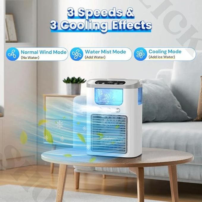 Mini climatiseur Air cooler Fan Ventilateur de refroidissement d'air مروحة تبريد الهواء
