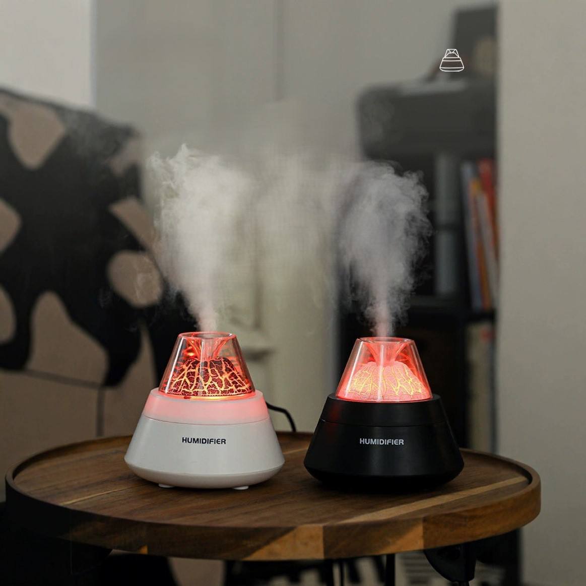 Humidificateur volcano avec parfum aromatique Humidifier