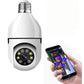 Caméra Ampoule Panoramique WiFi Sans Fil