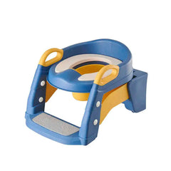 Siège de toilette à entraînement de pot pliable avec pas مقعد مرحاض قابل للطي للتدريب على استخدام المرحاض مع درجة