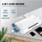 Lecteur de carte SD 6in1 USB 2.0 ATUD-05