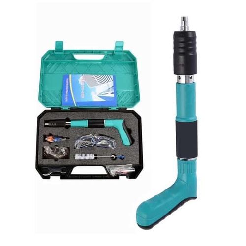 120 مسمار مجموعة التثبيت على الحائط مع مسدس يدوي وملحقاته Kit de fixation murale avec pistolet manuel et accessoires